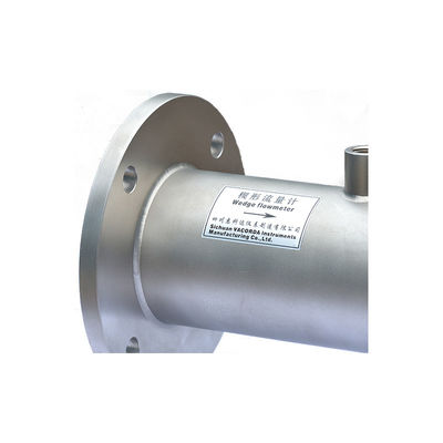 DN10-1200 Ukur Wedge Flow Meter Air Limbah Output 4-20mA Flow Meter