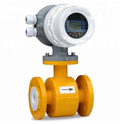 Dn300 250mm Mag Flow Water Meter Sanitary Grout Magnetic Flowmeter
