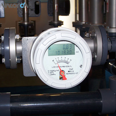 flowmeter perpindahan positif Metal Tube Variable Area Flowmeter Untuk Asam