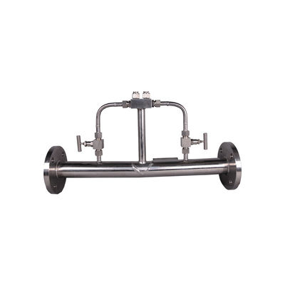 kualitas  High Viscosity Liquid Mixed Solidliquid V Cone Flow Meter For Water Sewage Gas Steam pabrik