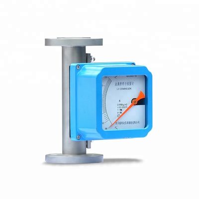Pembacaan Langsung Akurasi Tinggi Tabung Logam Flow Meter Rotameter Flowmeter