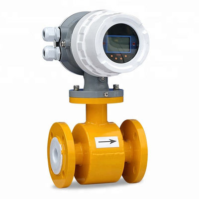 DN10 ~ DN2200 Pengukur Aliran Air Elektromagnetik Dilas Sepenuhnya